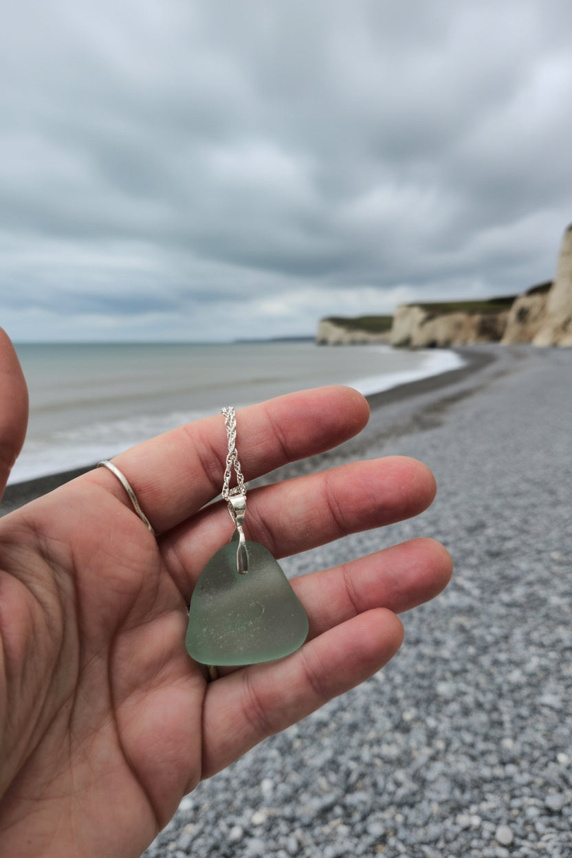 Authentic North East England Seaglass Necklace