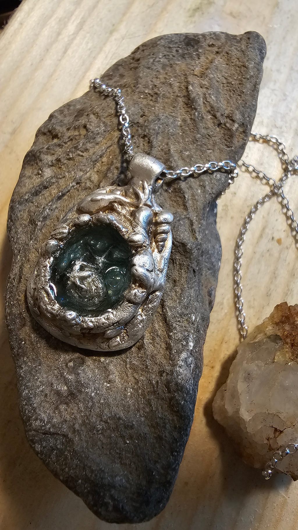 Ocean Adventure Fine Silver Pendant/necklace