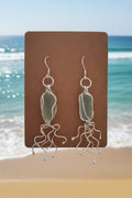 Seaham seaglass earrings ✨️