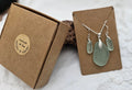 North East Coast Seaglass Necklace and Earring sets special ✨️