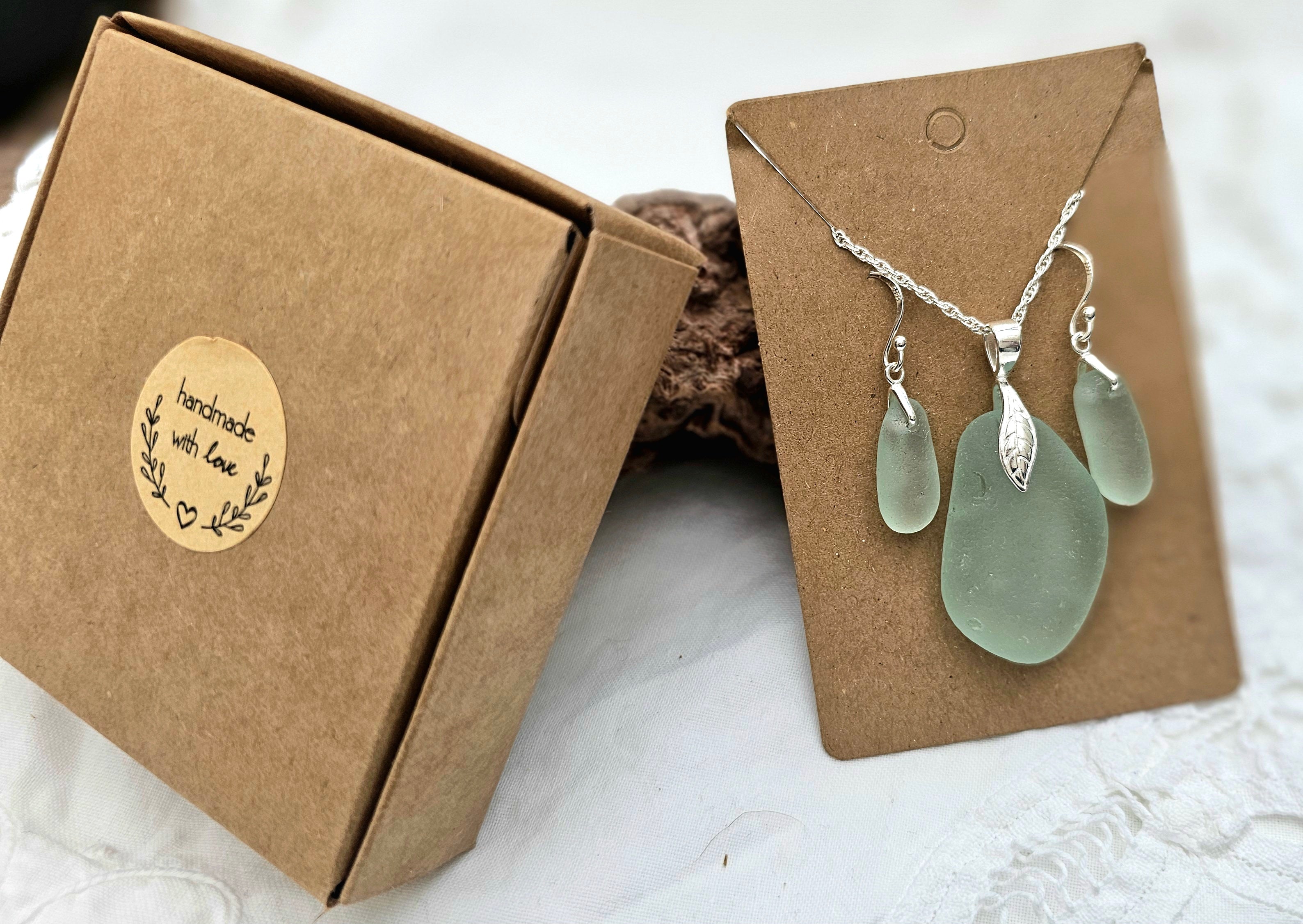 North East Coast Seaglass Necklace and Earring sets special ✨️