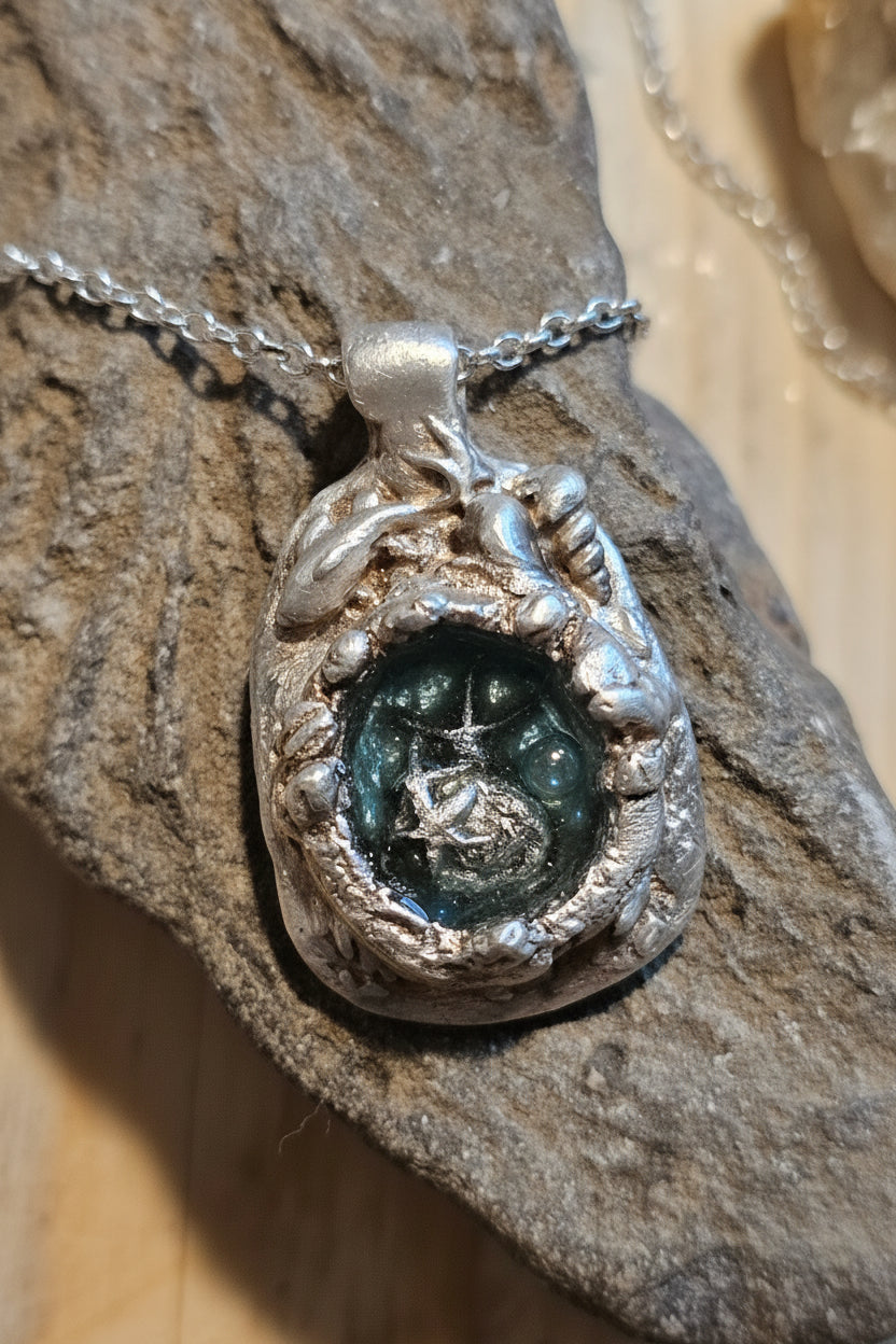 Ocean Adventure Fine Silver Pendant/necklace