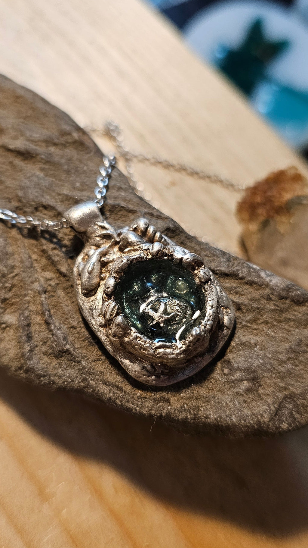 Ocean Adventure Fine Silver Pendant/necklace